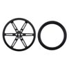 80x10mm wheel with tire removed. (SKU: POLOLU-1432 Image 2)