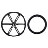 90x10mm wheel with tire removed. (SKU: POLOLU-1435 Image 2)
