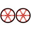 Pololu Wheel 90x10mm Pair - Red