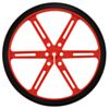 Pololu wheel 90x10mm - red. (SKU: POLOLU-1436 Image 9)