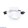 Premium Jumper Wire 10-Pack F-F 12" White