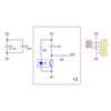 Schematic diagram for the QTR-3RC reflectance sensor array. (SKU: POLOLU-2457 Image 8)