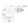 Liquid Water Level Sensor Right Angle Float Switch