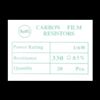 Resistor 330 Ohm 1/6 Watt PTH - 20 pack (COM-11507) Image 3
