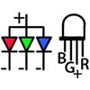 Freetronics 8mm RGB LED (Common Anode) 8-Pack