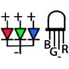 Freetronics 8mm RGB LED (Common Cathode) 8-pack suitable for 4x4x4 RGB LED Cube