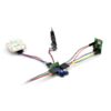 Connecting the Micro Maestro to a chain of ShiftBars. A single 12V supply powers all of the devices. (SKU: POLOLU-1242 Image 4)