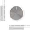 Silver Metal Knob - 14x24mm (COM-10001) Image 2
