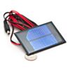 Solar Cell: 4.5 V 100 mA 0.45 W with U.S. quarter for size reference. (SKU: POLOLU-1691 Image 2)
