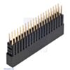 Stackable 0.100 Female Header with Extra 0.3 Spacer: 2x20-pin Straight. (SKU: POLOLU-2749 Image 2)