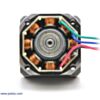 The inside of a bipolar stepper motor. (SKU: POLOLU-1206 Image 6)
