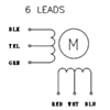 6-lead unipolar/bipolar stepper motor wiring diagram. (SKU: POLOLU-1472 Image 4)