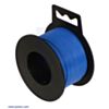 Stranded wire with blue insulation (available in various gauges- 26 AWG spool shown). (SKU: POLOLU-2650 Image 4)