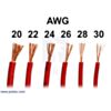 Various gauges of stranded wire with stripped ends. (SKU: POLOLU-2620 Image 3)