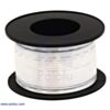 Stranded Wire: White, 28 AWG, 90 Feet