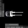 Super Bright LED - Blue 10mm (COM-08860) Image 3