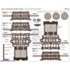 Dimensions of Tamiya Twin-Motor Gearbox. (SKU: POLOLU-61 Image 8)