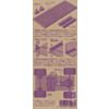 Instructions for Tamiya 70098 Universal Plate Set (60 x 160 mm). (SKU: POLOLU-79 Image 3)