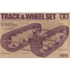 Box front for Tamiya 70100 Track and Wheel Set (SKU: POLOLU-106 Image 3)
