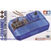 Box front for Tamiya 70106 4-Channel Remote Control Box. (SKU: POLOLU-112 Image 2)