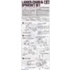 Instructions for Tamiya 70142 Ladder-Chain & Sprocket Set page 1. (SKU: POLOLU-107 Image 2)