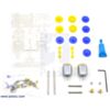 Tamiya 70168 double gearbox kit - clear. (SKU: POLOLU-114 Image 2)