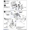 Instructions for Tamiya mini motor low-speed gearbox (4-speed) kit page 2. (SKU: POLOLU-1684 Image 4)
