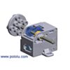 3D rendering of Tamiya foots 70189 mini motor low-speed gearbox (4-speed). (SKU: POLOLU-1684 Image 9)