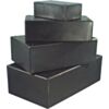 UB1 (157Lx95Wx53Hmm) Black ABS Jiffy Box (SKU: H0201 Image 2)