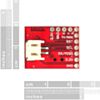 uLog 3-channel analog datalogger bottom view. (SKU: POLOLU-1622 Image 3)