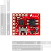 uLog 3-channel analog datalogger top view. (SKU: POLOLU-1622 Image 4)