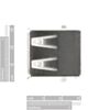 USB Female Type A SMD Connector (PRT-09011) Image 3