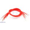 Wires with Pre-crimped Terminals 10-Pack F-F 12" Red