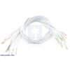 Wires with Pre-crimped Terminals 10-Pack F-F 12" White