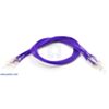 Wires with Pre-crimped Terminals 10-Pack M-M 12" Purple