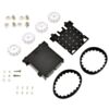 Pololu Zumo chassis kit components. (SKU: POLOLU-1418 Image 2)