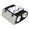 Assembled Zumo robot with a Zumo Shield Arduino Uno and Zumo blade. (SKU: POLOLU-1418 Image 5)