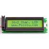 16x2 black-on-green character LCD with backlight (backlight off). (SKU: POLOLU-772 Image 2)