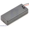 2-AAA battery holder enclosed with switch. (SKU: POLOLU-1143 Image 2)