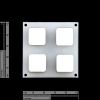 Button Pad 2x2 - LED Compatible (COM-07836) Image 2