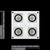 Button Pad 2x2 - LED Compatible (COM-07836) Image 3