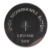 Coin Cell Battery - 24.5mm (Rechargeable CR2450) (PRT-10319) Image 3