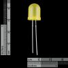 Diffused LED - Yellow 10mm (COM-10634) Image 2
