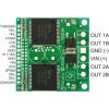 Pololu High-Current Dual Motor Driver Carrier Board (VNH2SP30 or VNH3SP30) pinouts. (SKU: POLOLU-707 Image 2)