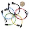Jumper Wires Premium 6 inch Mixed Pack of 100 (PRT-09194) Image 2