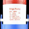 Liquid Pump - 350GPH (12v) (ROB-10455) Image 2