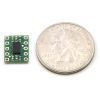MMA7361LC/MMA7341LC 3-axis accelerometer with US quarter for size reference. (SKU: POLOLU-1247 Image 2)