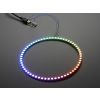 NeoPixel 1/4 60 Ring - WS2812 5050 RGB LED w/ Integrated Drivers (ADA1768) Image 2