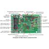Pololu Orangutan X2 Robot Controller main board component side. (SKU: POLOLU-716 Image 2)