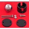Pololu ball caster with 3/4 inch metal ball with included hardware. (SKU: POLOLU-955 Image 2)
